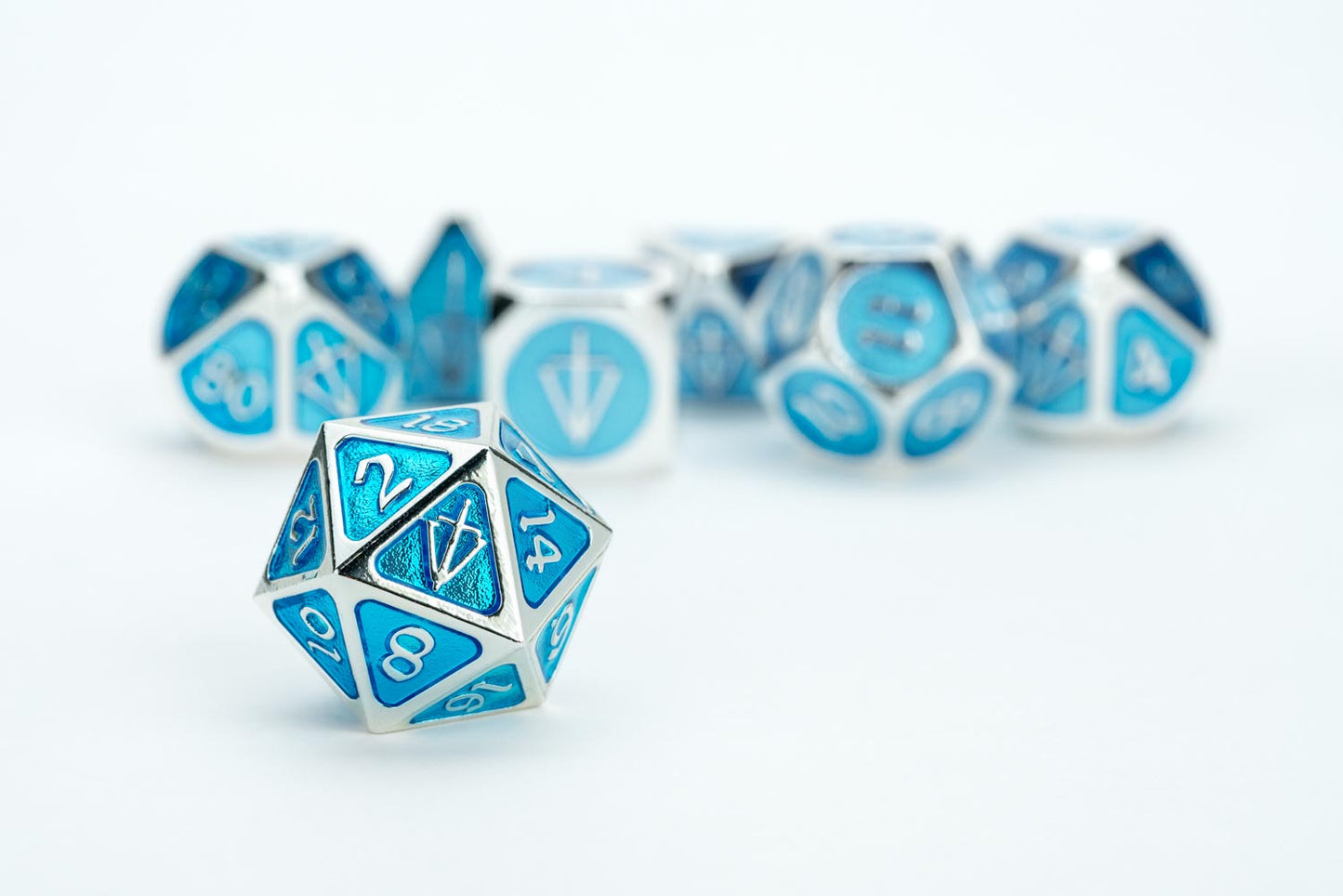 Fanroll Tales of the Valiant Metal Dice Set